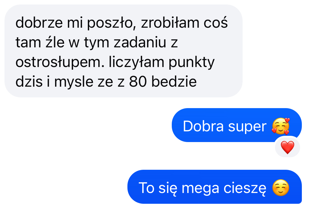 Opinia rodzica lub ucznia