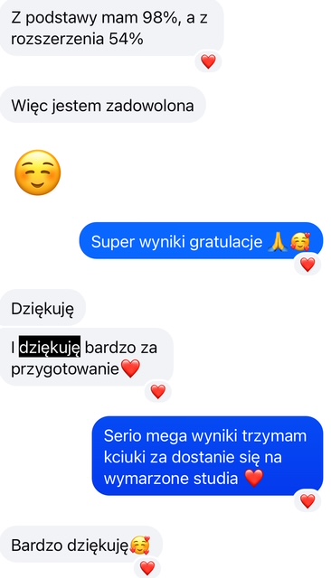 Opinia rodzica lub ucznia
